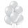 8 Luftballons Silber Metallic ø30cm