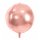 Luftballon Rosegold kugelrund Folie ø40cm