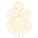 8 Luftballons Elfenbein-Vanille Pastel &oslash;30cm