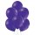 8 Luftballons Violett-K&ouml;nigsviolett Pastel &oslash;30cm