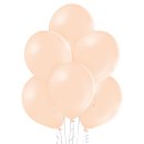 8 Luftballons Orange-Apricot Pastel &oslash;30cm