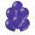 8 Luftballons Violett Metallic &oslash;30cm