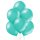 8 Luftballons Gr&uuml;n-Hellgr&uuml;n Metallic &oslash;30cm