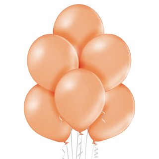 8 Luftballons Rosegold Metallic ø30cm