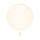 Luftballon Orange Crystal Clearz Petite Folie ø25cm