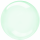 Anagram Folienballon Hellgrün ø25cm Crystal Clearz kugelrund-1St