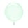 Luftballon Grün-Hellgrün Crystal Clearz Petite Folie ø25cm