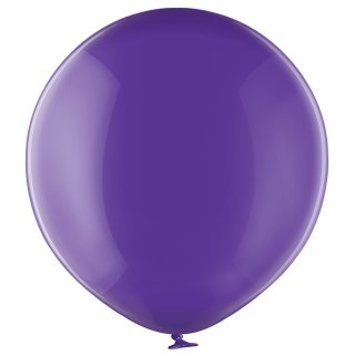 Riesenballon Violett Kristall kugelrund ø60cm