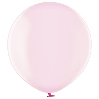 2 Riesenballons Rosa-Hellrosa soap kugelrund ø60cm
