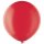 2 Riesenballons Rot-Königsrot Kristall kugelrund ø60cm