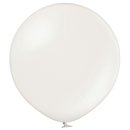 Riesenballon Weiß Metallic kugelrund ø60cm