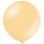 2 Riesenballons Orange-Pfirsich Metallic kugelrund &oslash;60cm