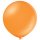 2 Riesenballons Orange Metallic kugelrund ø60cm