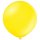 2 Riesenballons Gelb-Zitronengelb Metallic kugelrund &oslash;60cm