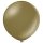 2 Riesenballons Braun-Mandelbraun Metallic kugelrund &oslash;60cm