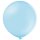 2 Riesenballons Blau-Hellblau Pastel kugelrund ø60cm