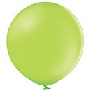 Riesenballon Grün-Apfelgrün Pastel kugelrund...