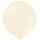 2 Riesenballons Elfenbein-Vanille Pastel kugelrund ø60cm
