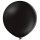 2 Riesenballons Schwarz Pastel kugelrund &oslash;60cm