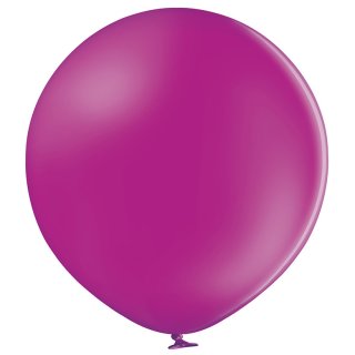 Riesenballon Violett-Traubenviolett Pastel kugelrund ø60cm
