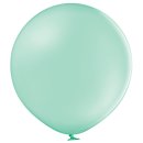 2 Riesenballons Grün-Hellgrün Pastel kugelrund...