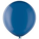 2 Riesenballons Blau-K&ouml;nigsblau Kristall kugelrund...