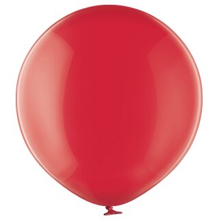 Belbal Premium Riesenballon Königsrot ø90cm Kristall-1St