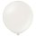 2 Riesenballons Weiß Metallic kugelrund ø90cm