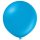 2 Riesenballons Blau-Cyan Metallic kugelrund ø90cm