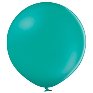 2 Riesenballons Türkis Pastel kugelrund ø90cm