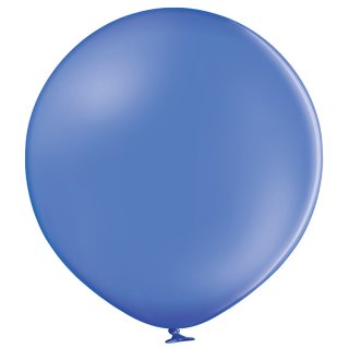 2 Riesenballons Blau-Kornblumenblau Pastel kugelrund ø90cm