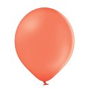 100 Luftballons Orange-Koralle Pastel &oslash;12,5cm