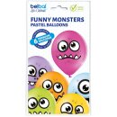 Belbal Premium Luftballon Monsterköpfe  ø30cm-6St