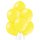 100 Luftballons Gelb Pastel &oslash;23cm