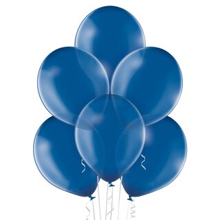 Belbal Premium Luftballon Blau ø30cm Kristall-100St