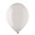 100 Luftballons Grau-Hellgrau soap Kristall ø30cm