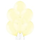 100 Luftballons Gelb-Hellgelb Kristall &oslash;30cm