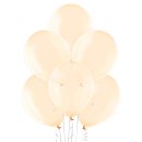 100 Luftballons Orange-Hellorange Kristall &oslash;30cm
