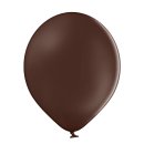 100 Luftballons Braun-Kakaobraun Pastel ø30cm