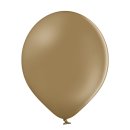 100 Luftballons Braun-Mandelbraun Pastel ø30cm