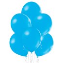 100 Luftballons Blau-Cyan Pastel &oslash;30cm