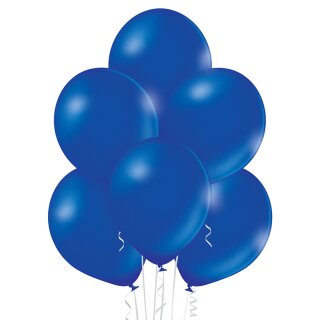 Belbal Premium Luftballon Königsblau ø30cm Metallic-100St