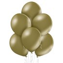 100 Luftballons Braun-Hellbraun Metallic ø30cm
