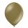 100 Luftballons Braun-Mandelbraun Metallic ø30cm