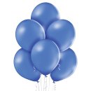 100 Luftballons Blau-Kornblumenblau Pastel &oslash;23cm