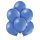 100 Luftballons Blau-Kornblumenblau Pastel &oslash;23cm