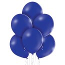 100 Luftballons Blau-Dunkelblau Pastel &oslash;23cm
