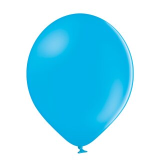 Belbal Premium Luftballon Blau Cyan ø23cm-100St