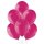 100 Luftballons Fuchsia-Pink Kristall ø23cm
