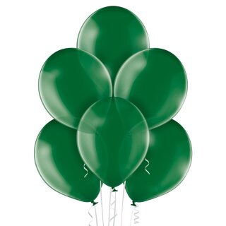 Belbal Premium Luftballon Grün ø23cm Kristall-100St